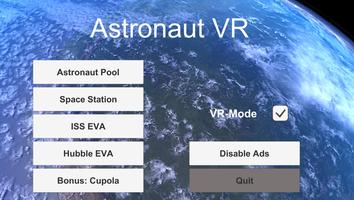 Astronaut VR ポスター