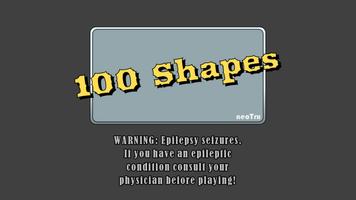 100 Shapes الملصق