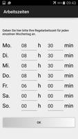 Arbeitszeit Erfassung скриншот 2