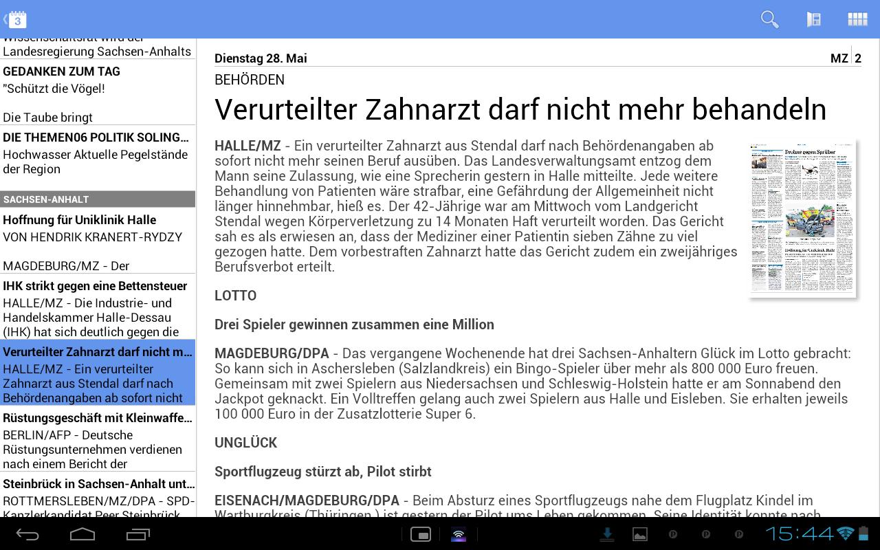Mz Mitteldeutsche Zeitung For Android Apk Download