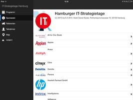 برنامه‌نما IT-Strategietage Hamburg عکس از صفحه