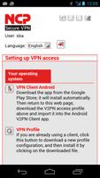 NCP Secure V2PN Client ภาพหน้าจอ 1