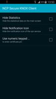 NCP Secure KNOX Client syot layar 1