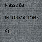 Klasse 8a Informations App 图标