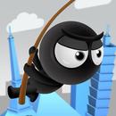 Fly with rope Stickman APK