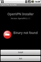 OpenVPN Installer تصوير الشاشة 1