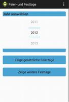 Fest- und Feiertage screenshot 1