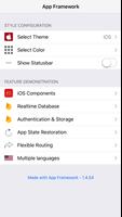 App Framework screenshot 1