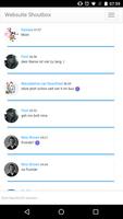 Websuite Shoutbox screenshot 1