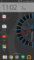 Clock 180 Live Wallpaper plakat