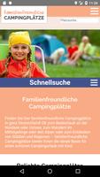 Familienfreundliche Campingplätze पोस्टर