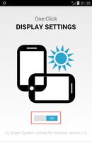 One-Click Display Settings Affiche