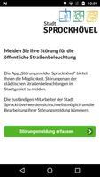 Störungsmelder Sprockhövel Plakat