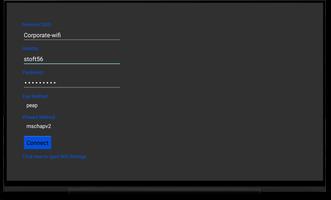 1 Schermata Connect To Radius Wifi