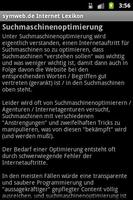 Internet-Lexikon von symweb.de screenshot 1