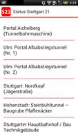 Status Stuttgart 21 screenshot 1