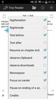 Tiny Reader capture d'écran 3