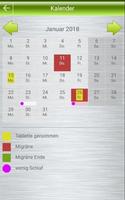 Migräne-Kalender einfach screenshot 2