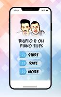 Poster Bigflo & Oli Piano Tiles