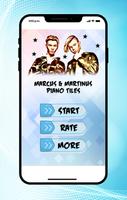 Marcus & Martinus Piano Tiles poster