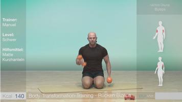 Body Transformation Training Affiche