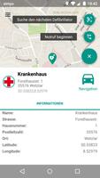 Rot Kreuz Defi und Notruf App Screenshot 2