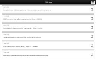 RGC Energierecht News ภาพหน้าจอ 2