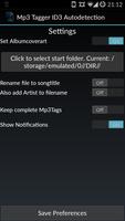 Mp3 Tagger ID3 Autodetection स्क्रीनशॉट 1
