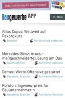 پوستر Baugewerbe APP