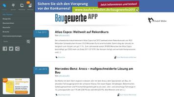 برنامه‌نما Baugewerbe APP عکس از صفحه