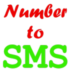 Number To Sms ไอคอน