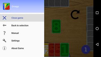 Omega - Card Game скриншот 1