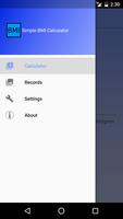 Simple BMI Calculator capture d'écran 1