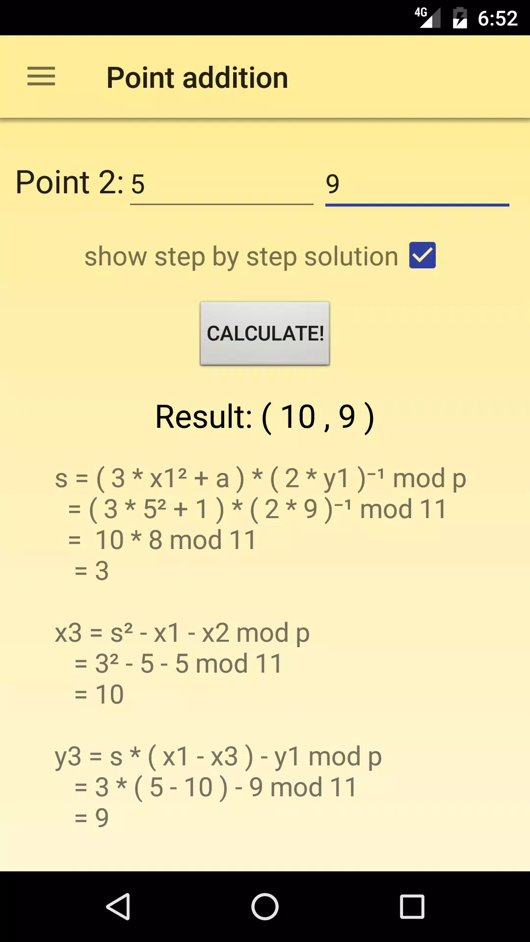 Elliptic Curves Calculator APK for Android Download