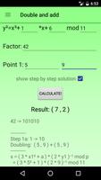Elliptic Curves Calculator Screenshot 3