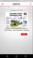 Cannstatter Zeitung ePaper الملصق