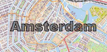 Amsterdam Offline City Map