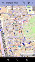 Erlangen Offline City Map syot layar 2
