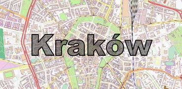 Mapa offline de Cracovia