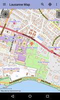 Lausanne Offline City Map स्क्रीनशॉट 3