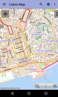 Lisbon Offline City Map ภาพหน้าจอ 1