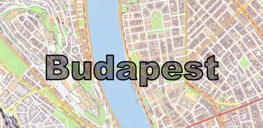 Mapa offline de Budapest