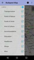 Budapest Offline City Map syot layar 1