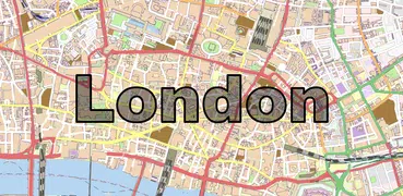 London Offline Stadtplan