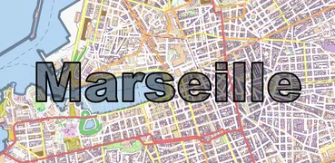 Marseille Offline Stadtplan