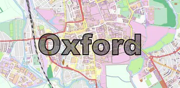 Oxford Offline Stadtplan