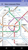 Vienna Transit Maps Affiche