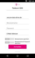 Telekom Secure Data Drive poster