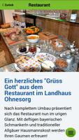 Restaurant Landhaus Ohnesorg 截图 1