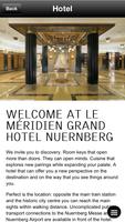 Le Meridien Grand Hotel capture d'écran 1